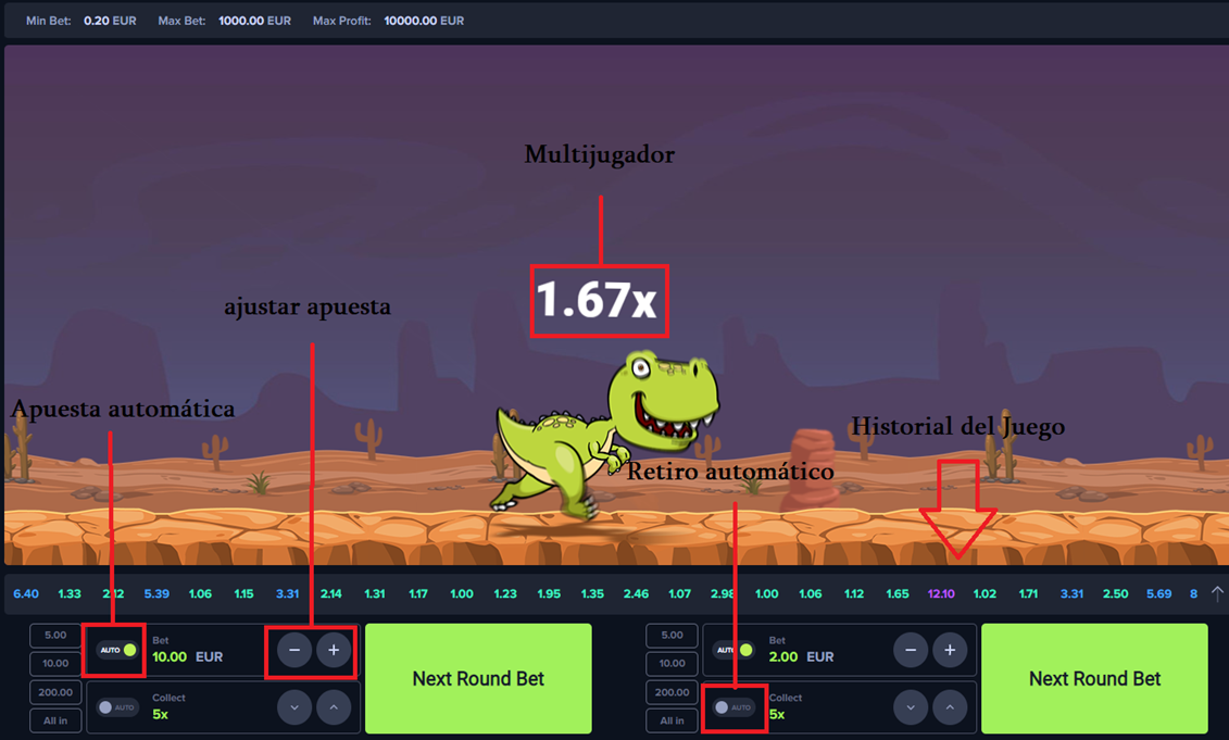 Dino Mystake Casino - Juega Al Juego Dino Crash Con Estrategia